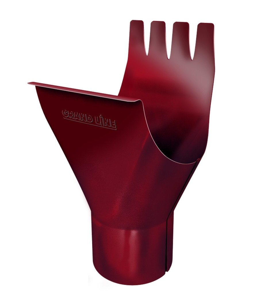 Воронка Grand Line 125/90 мм RAL 3005