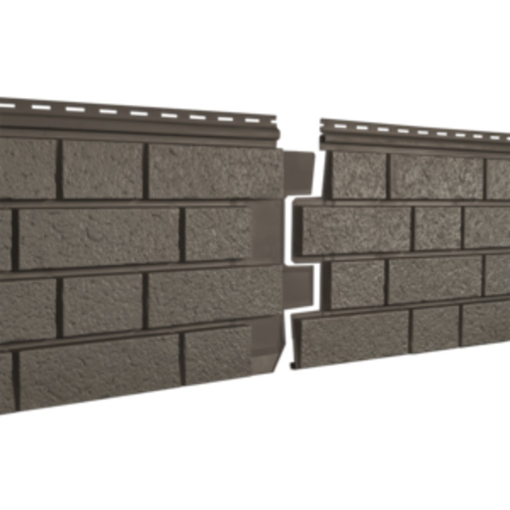 Фасадные панели Стоун Хаус S-Lock Клинкер Бежевый