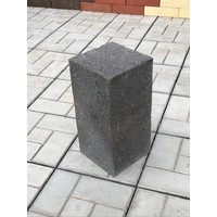 Керамзитобетонный блок стеновой полнотелый КБС-П19 (390-190-188)