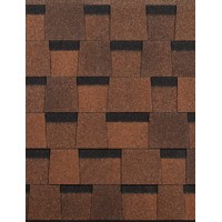 Ламинированная черепица Docke PIE DRAGON STANDARD / Светло-коричневый