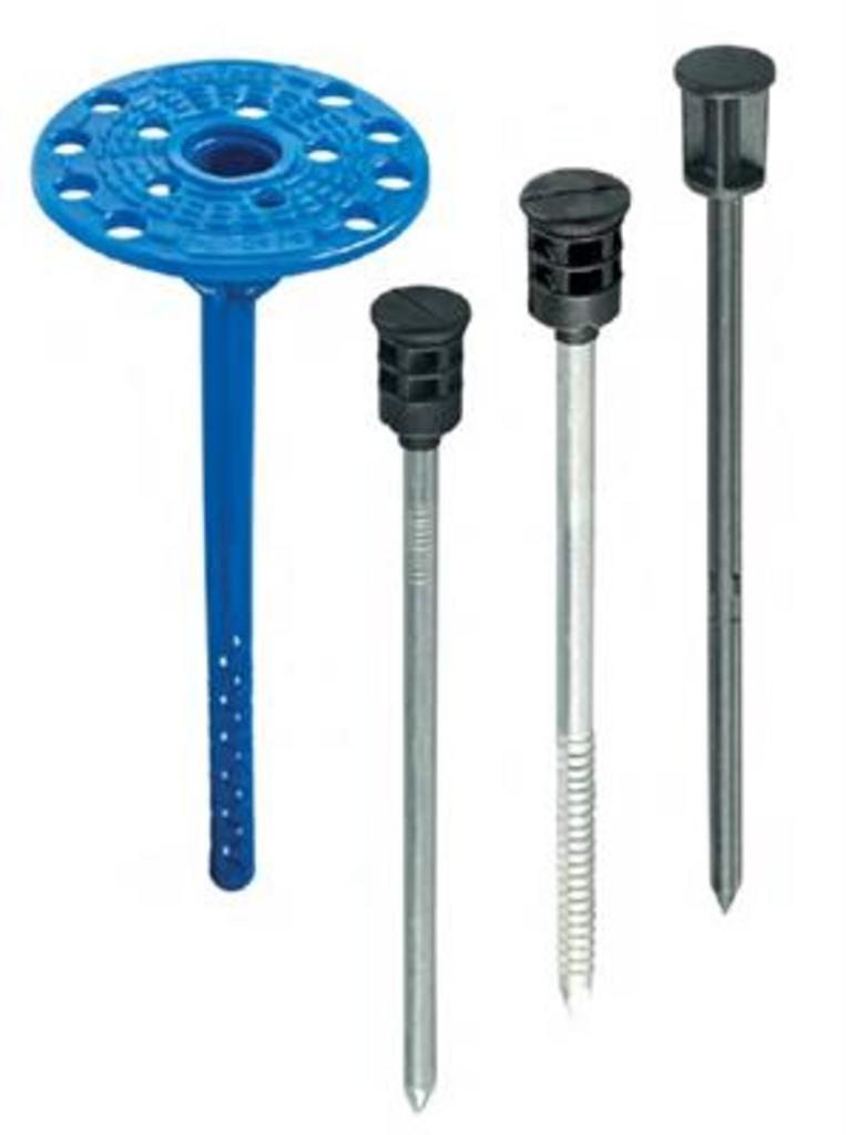 Дюбель фасадный Evofast ТД8/60М1-140 с забивным элементом из оц.стали с термоголовой (М1-140) 450 шт