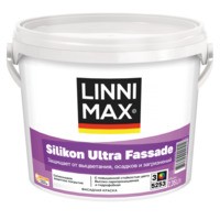 Краска силиконовая для наружных работ LINNIMAX Silikon Ultra Fassade / Силикон Ультра Фасад База 3 2,35 л
