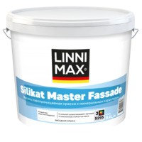 Краска силикатная для наружных работ LINNIMAX Silikat Master Fassade / Силикат Мастер Фасад База 3 9,4 л