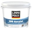 Краска водно-дисперсионная для наружных и внутренних работ LINNIMAX 100 Acrylat / 100 Акрилат База 1 10 л