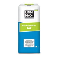 Состав клеевой, базовый штукатурный и декоративный LINNIMAX 800 Master DecoPlus / 800 Мастер ДекоПлюс, 25 кг