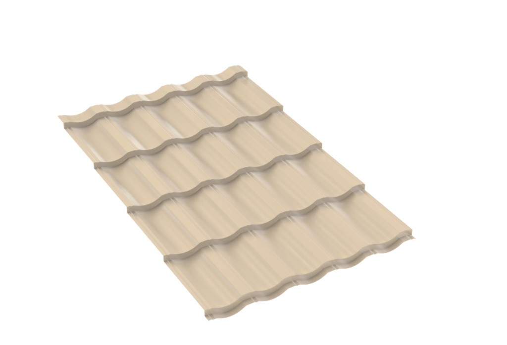 Металлопанель "Андора" RAL1015