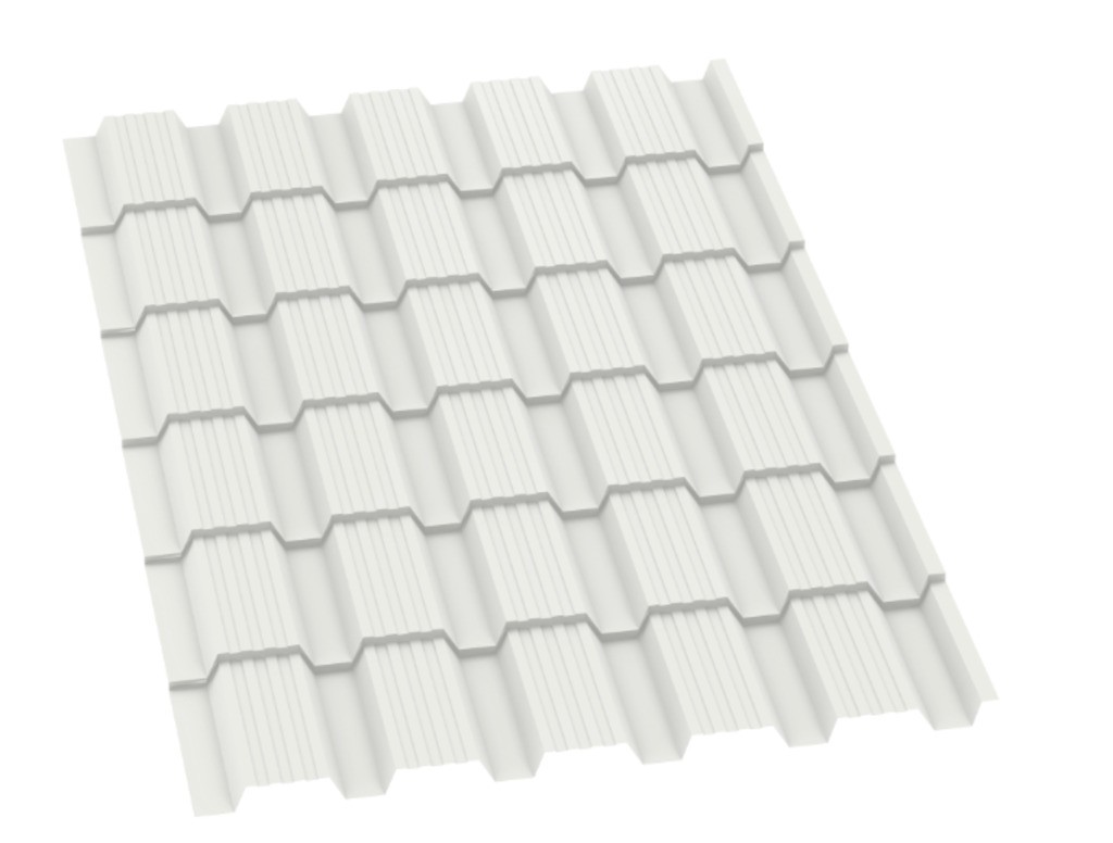 Металлопанель "Каскад-Люкс" RAL9003