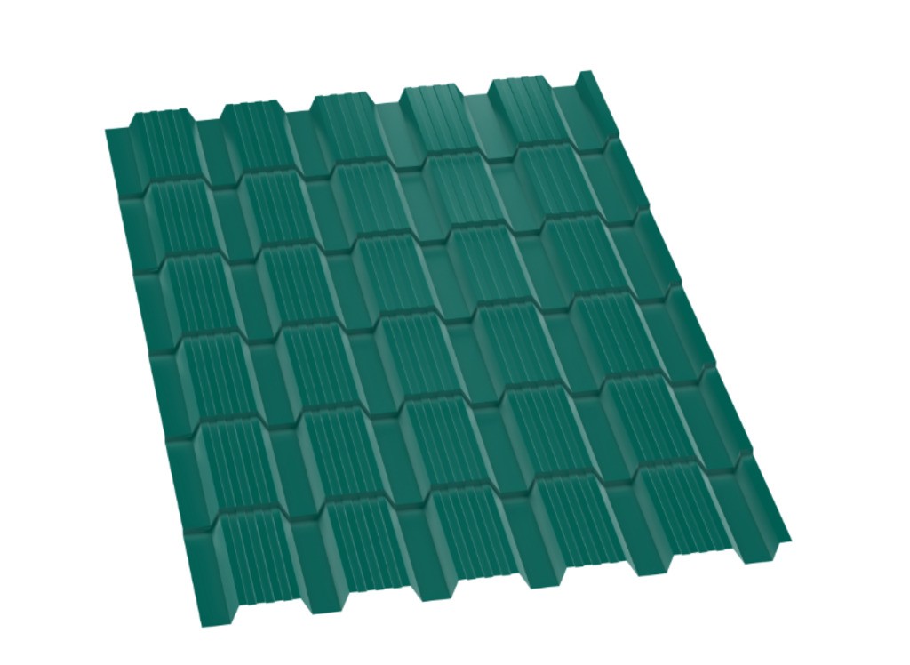 Металлопанель "Каскад-Люкс" RAL6026