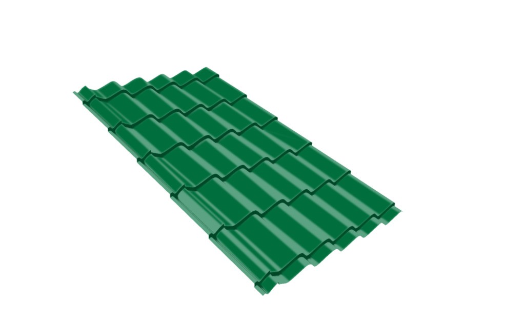 Металлопанель "Модера" RAL6029