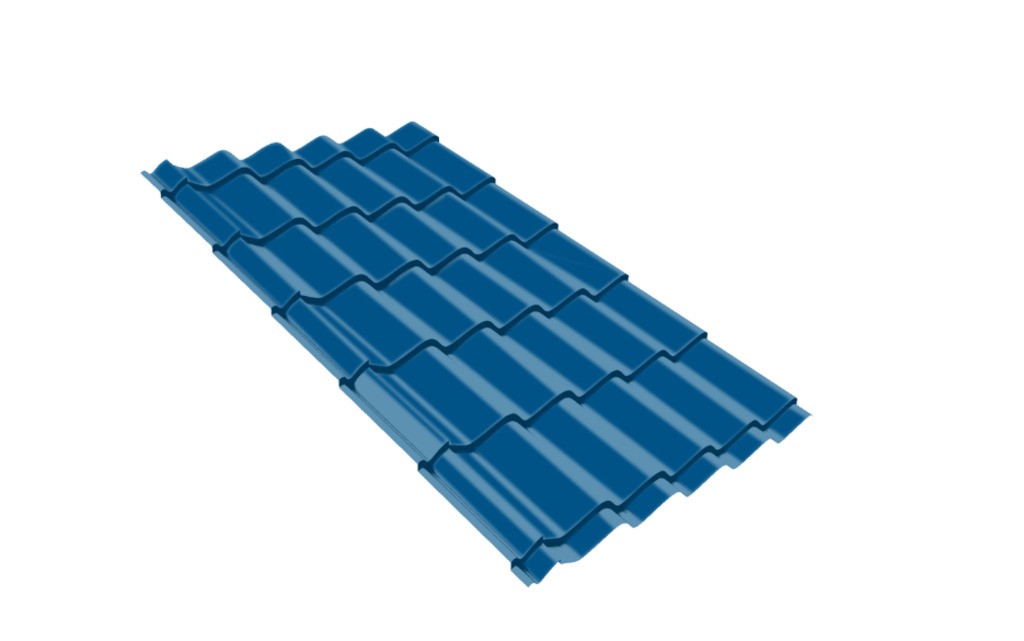 Металлопанель "Модера" RAL5005