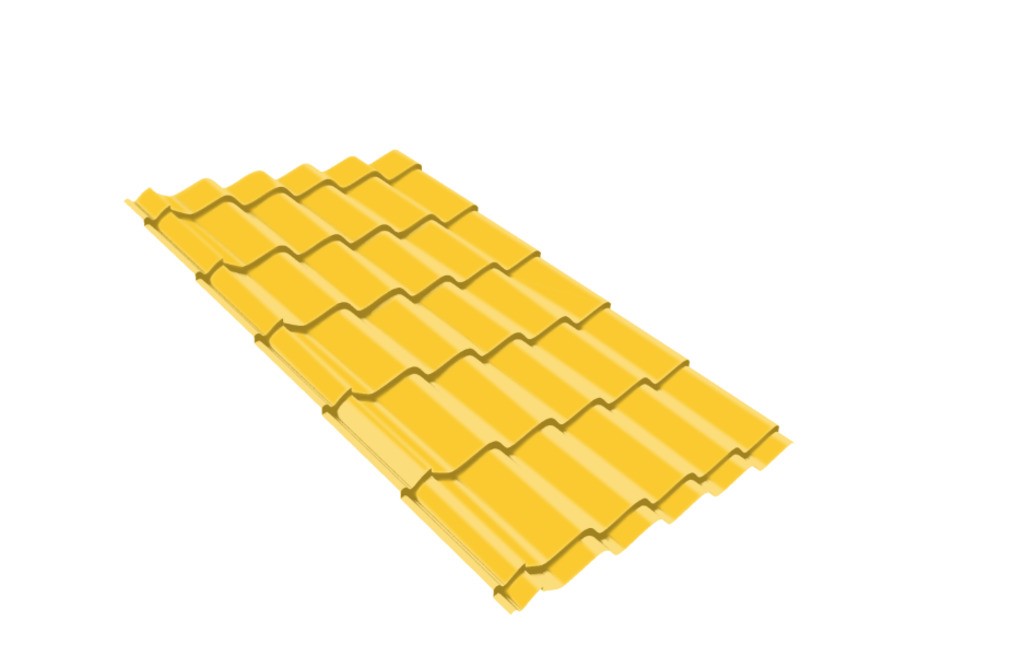 Металлопанель "Модера" RAL1018