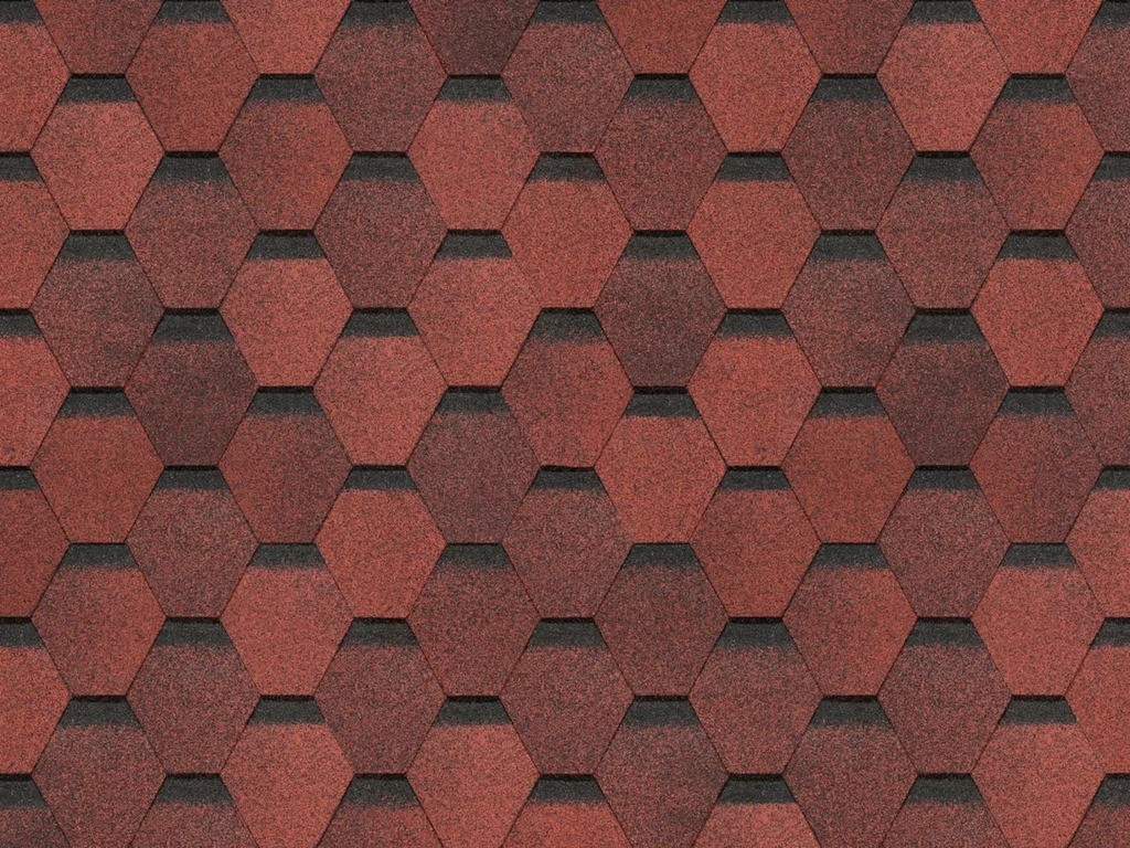 Гибкая черепица Docke PIE EUROPA/ KARAT/ Красный