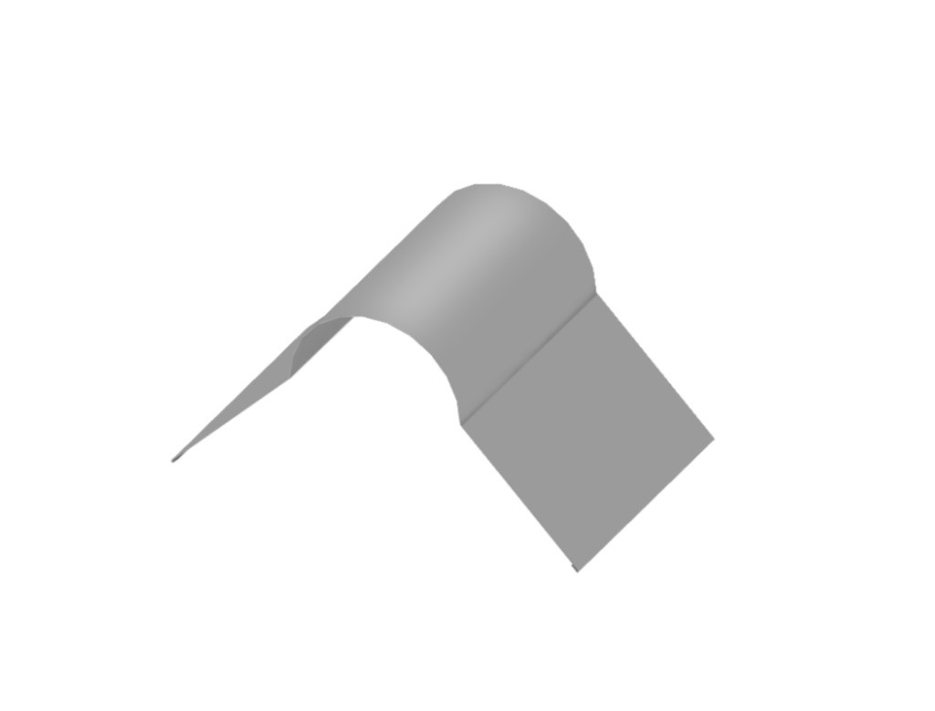 К-16 Планка конька полукруглого R88х2000