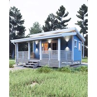 Дачный дом 6х6 С террасой