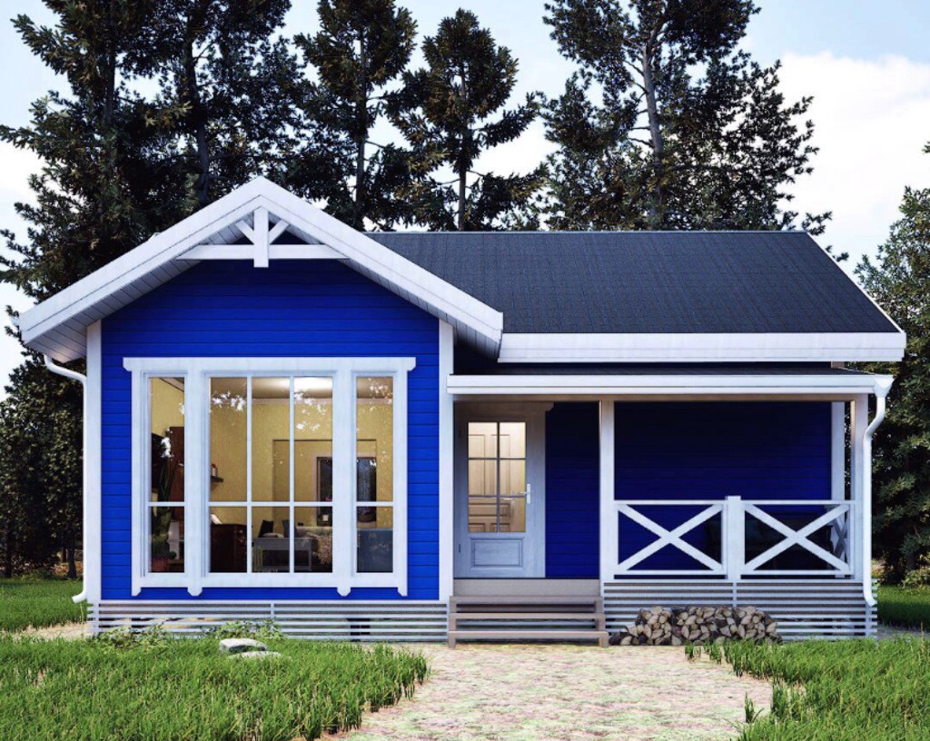 Дом "Папай" 72м2