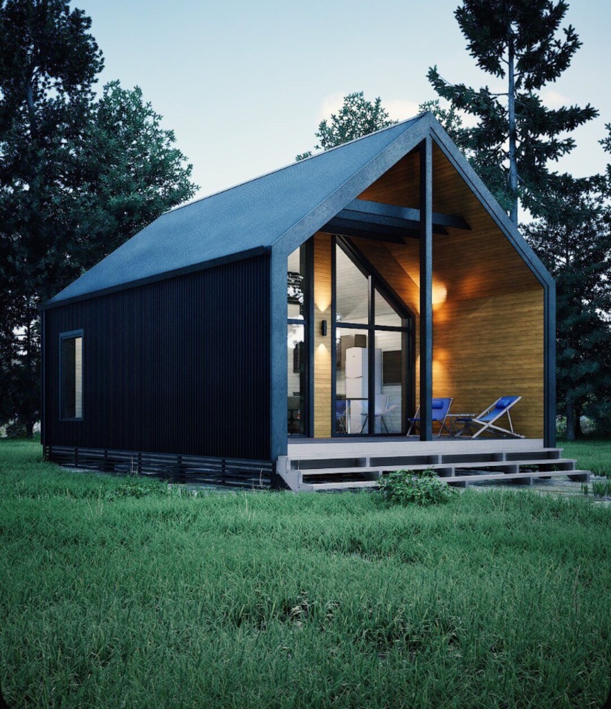 Барн Хаус 36 м2 с террасой