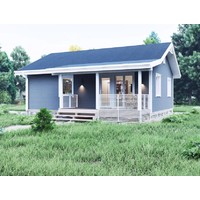 Каркасный дом "Фишт" 93 м2