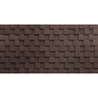 Многослойная черепица ТЕХНОНИКОЛЬ SHINGLAS , Фазенда, Коричневый
