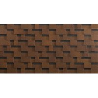 Гибкая черепица ТЕХНОНИКОЛЬ SHINGLAS , Болеро, Терракота