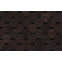 Гибкая черепица ТЕХНОНИКОЛЬ SHINGLAS , Оптима , Коричневый