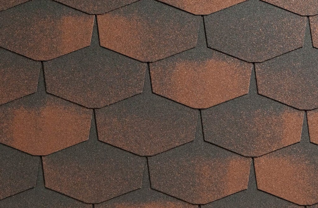 Гибкая черепица Katepal /FORTE/ Тибет (Коричневый)