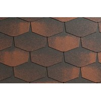 Гибкая черепица Katepal /FORTE/ Тибет (Коричневый)