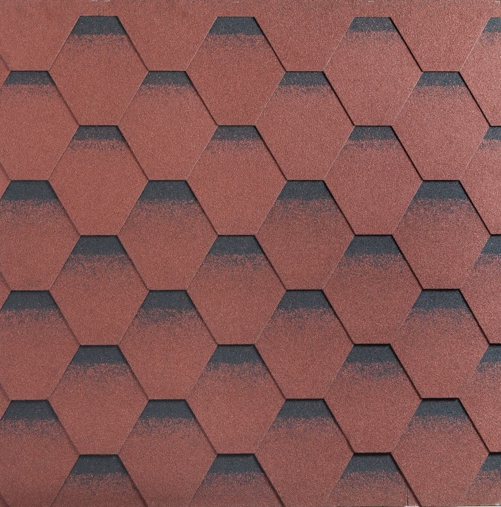 Гибкая черепица Katepal /KATRILLI/ Осенне-красный