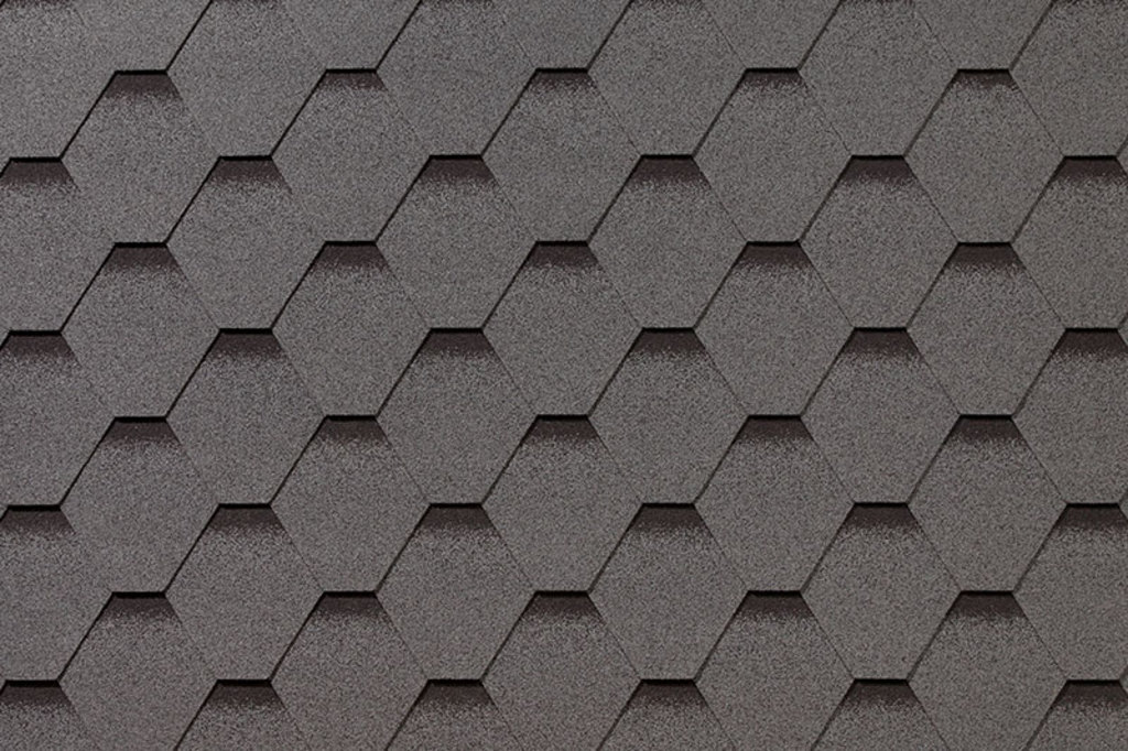 Гибкая черепица ROOFSHIELD/ СТАНДАРТ ПРЕМИУМ/ Серый