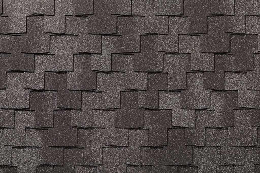 Гибкая черепица ROOFSHIELD/ ФЬЮЖН ПРЕМИУМ/ Серый жемчуг