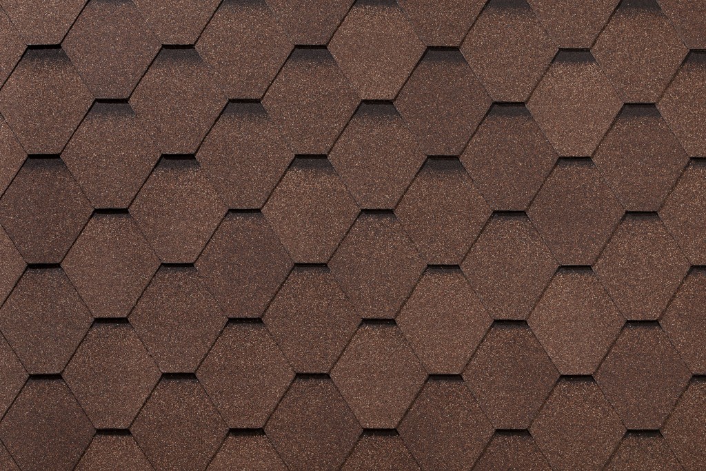 Гибкая черепица ROOFSHIELD/ СТАНДАРТ КЛАССИК/ Коричневый топаз