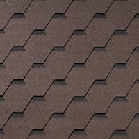 Гибкая черепица QUIET TILE/ SHADOW/ Темное дерево