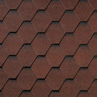 Гибкая черепица QUIET TILE/ SHADOW/ Карминно-красный