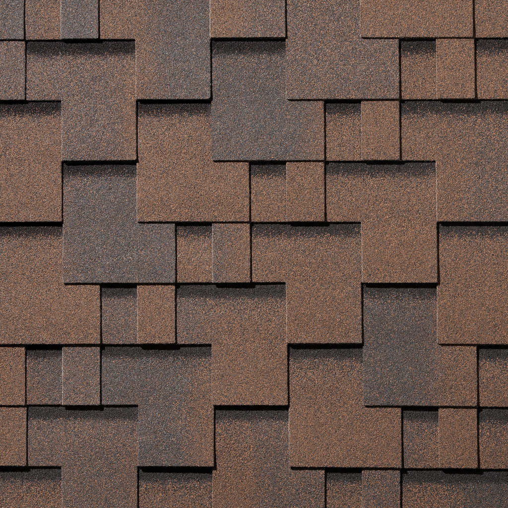 Гибкая черепица QUIET TILE/ GALLERY/ Латунная медь