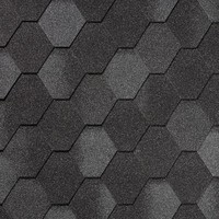 Гибкая черепица QUIET TILE/ Rombica/ Базальтово-серый