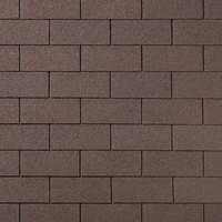 Гибкая черепица QUIET TILE/ BRiCK/ Коричневый