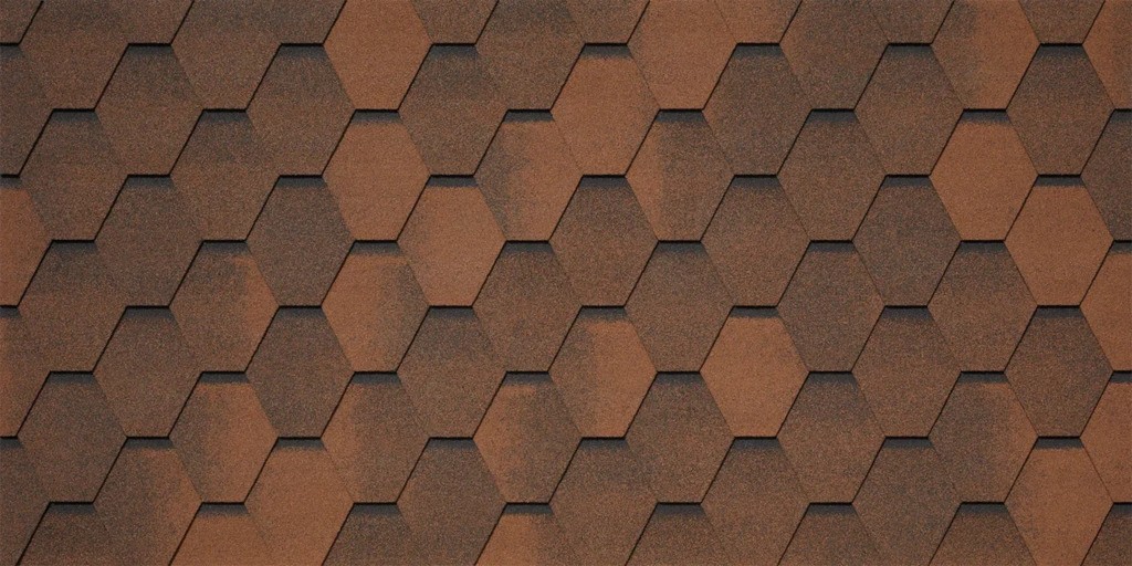 Гибкая черепица TEGOLA / BUSINESS / VENETO/ Marrone
