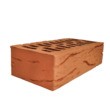 Облицовочный кирпич КРАСНЫЙ (Рустик) 1NF Одинарный (250х120х65) рис.4