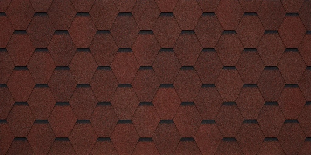 Гибкая черепица TEGOLA / COMFORT/ GARDA/ Rosso