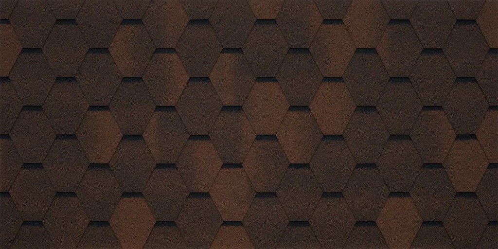 Гибкая черепица TEGOLA / COMFORT/ GARDA/ Marrone