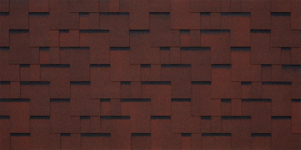 Гибкая черепица TEGOLA / COMFORT/ SANREMO/ Rosso