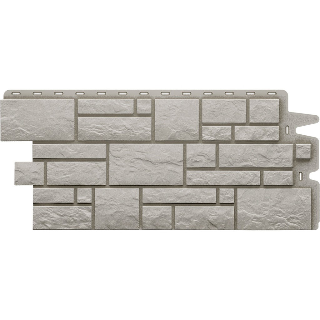 Фасадные панели Docke PREMIUM / BURG / Серебристый