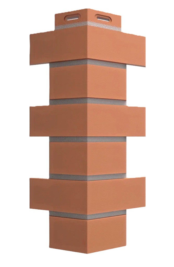 Угол к фасадным панелям Docke STANDARD / ФЛЕМИШ / Красный