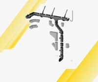 Водосточная система Docke LUX 140/100мм пластик